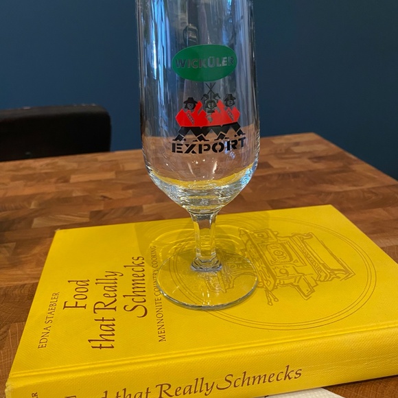 Vintage German Wickuler Glass - vintage barware, advertising, breweriana - Picture 2 of 2